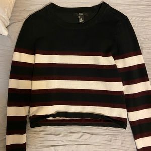 Heavy, soft striped sweater